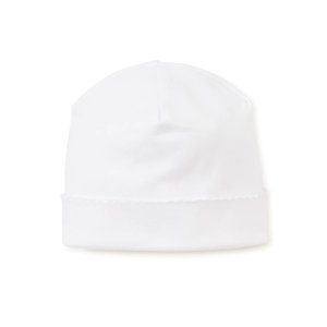 Kissy Kissy White Basics Hat. Size New Born.